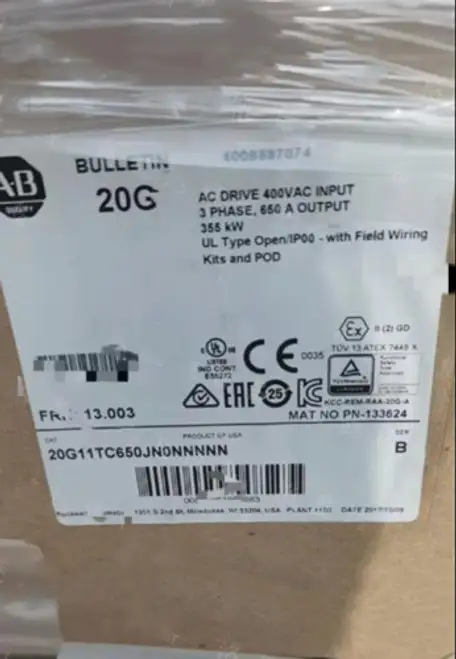 Allen-Bradley Brand 20G11Tc650Jn0Nnnnn