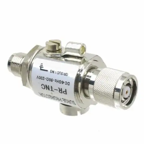 Surge Protector Lightning Arrestor Rf Coax Rp-Tnc Male To Female Dc 0-6Ghz 230V
