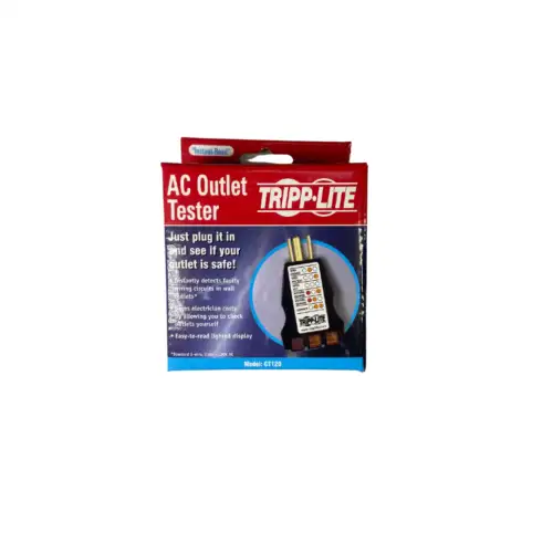 Instant-Read Ac Outlet Circuit Tester With Diagnostic Leds