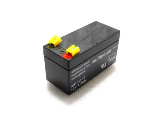 Multipower Batterie-Blei Batterie Wiederaufladbar Mp1.2-12 12V 1 2Ah Vds G107032