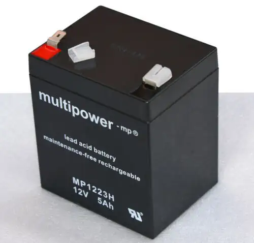 12Volt 5Ah Accumulator Ups Usv Multipower Mp1223H Fgh20501 Fgh20502 12Fgh23 Ak-1-