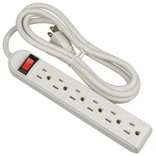 89022 6 Outlet Strip 6'