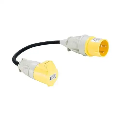 Defender - Fly Lead Converter 32A - 16A - 110V