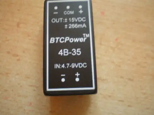 5-9 Volt Inverter To 15Vdc 266Ma Btc Power. 4B-35 Interestimg Z736