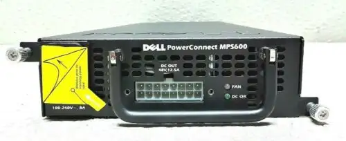 Dell Powerconnect Mps600 600W Power Supply #3424