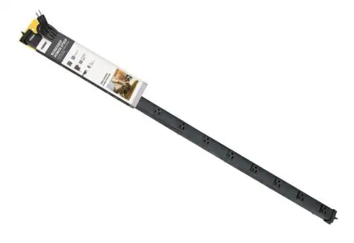12 Outlet Wide-Spaced - 4Ft Heavy Duty Wall Mount Metal Power Strip Pdu 6Ft Cord