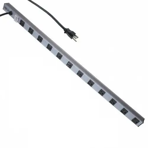 Tripp Lite 12 Outlet Bench & Cabinet Power Strip 6 Ft. Cord With 5-15P Plug