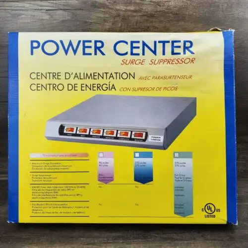 Power Center Surge Suppressor 5 Outlet Power Centre 270 Joules Un