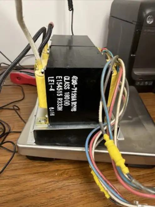 Apc Ups 5000 Su5000Rmt5U Transformer -2X 180-H 430-7128A Class 180-H R333H Lei-4