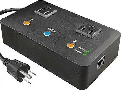 5Gstore App-Controled Remote Power Ip Switch - 2 Outlets (Us)