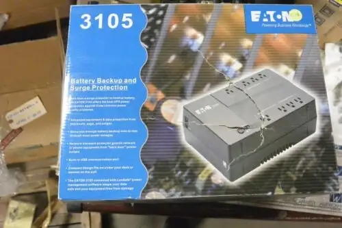 New Eaton 3105 Battery Backup And Surge Protection Pw3105 500 120V 10A