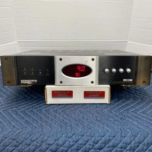 Monster Power Hts5100 10-Outlet Home Theater Reference Powercenter -