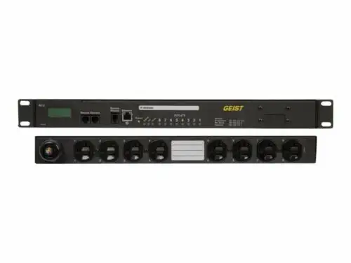 Geist Global 15327Q 120V 16A Power Distribution Unit Rcurn082-102D20Tl5-Od