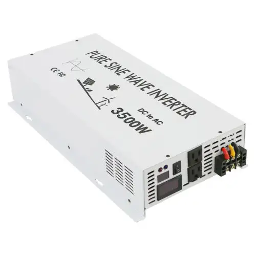 3500Watt Pure Sine Wave Inverter Solar Power Inverter 12V To 120V Dc To Ac Home