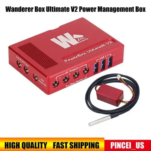 Wanderer Ultimate V2 Power Management Dew Heater Temperature Probe Pe66