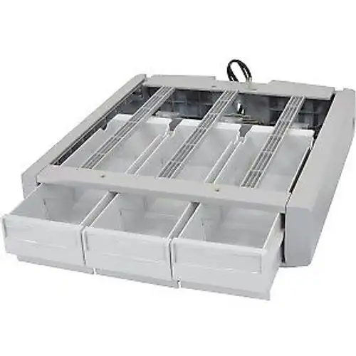 Ergotron Sv43/44 Supplemental 4 Compartment 3 Drawer Attachment 97-849