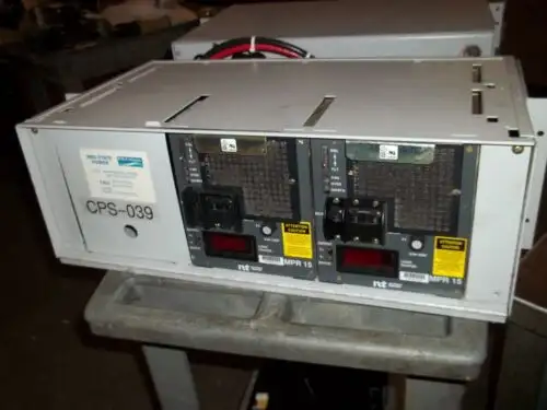Northern Telecom Nortel Nt5C10Ce Modular Power Shelf W/ Mpr15 Rectifiers (691)