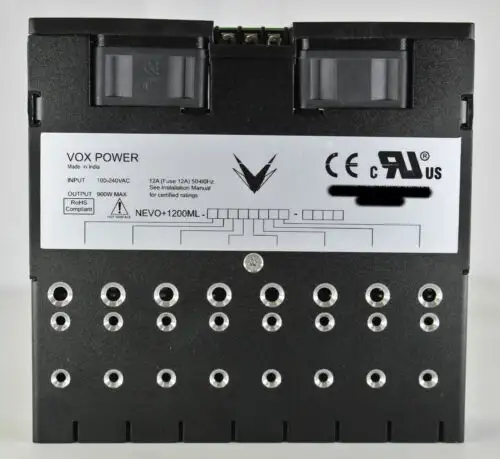 Vox Power Nevo+1200Ml 900W 8 Slot Ac Dc Configurable Power Supply Chassis