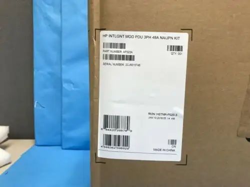 Hp Af523A Intelligent Mod 3Ph 48A Na/Jpn Pdu Kit Hp Boxed
