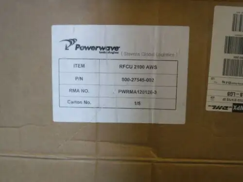 Powerwave Rfcu 2100 Aws
