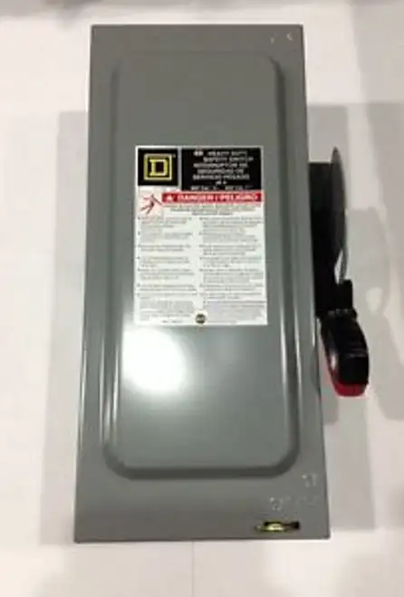 HU-361 Square D Safety Switch 30 Amp 600V ( )