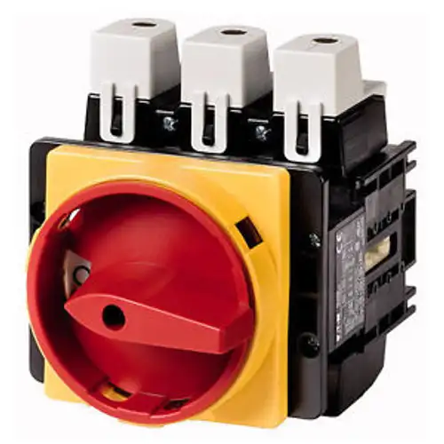 Nuevo P5-125/Ea/Svb - 125Amp Rotary Disconnect - Rojo/Amarillo - Montaje en puerta