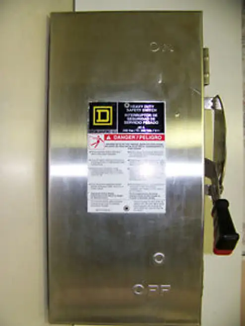 H321Ds Square D Stainless Steel 30A 3W 240V