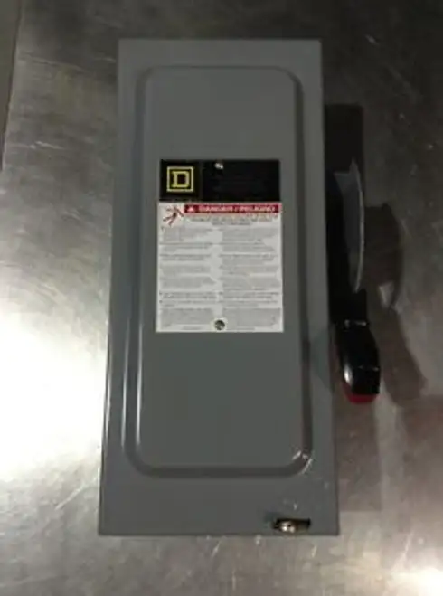 H322N Square D Heavy Duty Safety Switch 60 Amp 240V