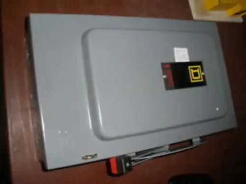 Square D Heavy Duty Safety Switch Hu-462 Hu462 60 A
