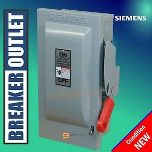 Hf361R Brand 30A Fusible Outdoor Safety Switch Disconnect -