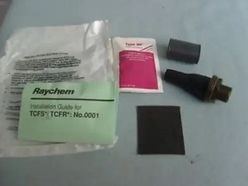 Tyco Sz 20 Heat Shrink Bulkhead Conn Cable Feedthrough # TCFR-20-19B-020-100CH