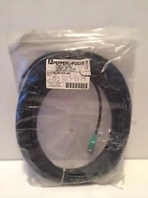 NEW PEPPERL + FUCHS CORDSET V1-G-IVH-15M-PUR-ABG V1GIVH15MPURABG 111126