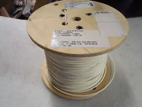General #12 AWG Type SIS or XHHW-7 Strand 500 Copper Wire 600V White