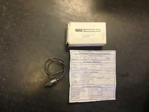 New MSI sensor msp-300-1000-P-0040-A