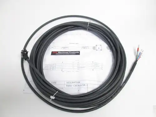 New Omron R88A-CAKA010SR-E Power Cable 10M Length High Flex