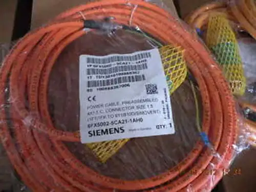 New Siemens 6Fx5002-5Ca21-1Ah0 Power Cable Wire Nip