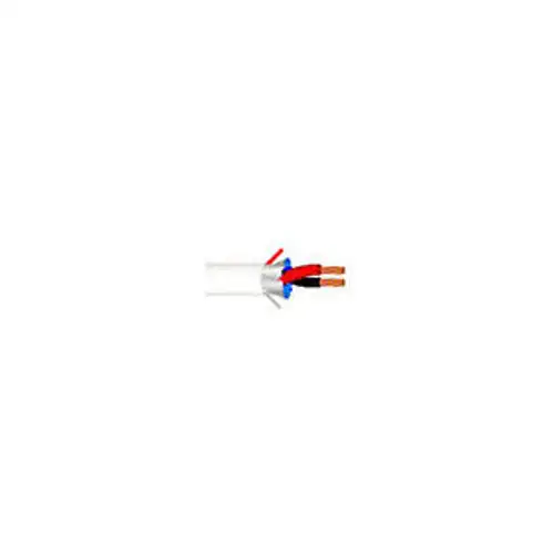 Belden 22 Awg 2 Conductor Cable 1000 Foot Unreeled Natural Bl-6500Fe-U1000N