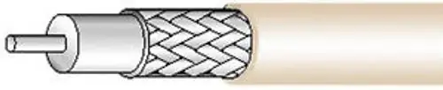 West Penn Wire 25815 Coaxial Cable Rg59/U 20Awg 500 Bare Copper Braid/Gu4/