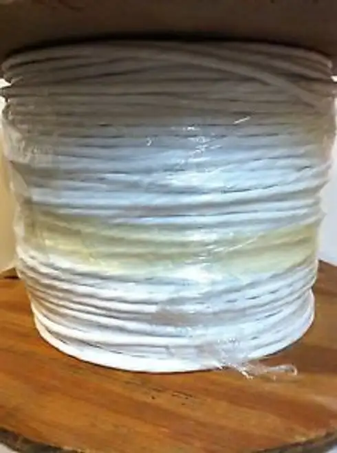 M16878/4 Mil-Spec Wire Awg 24-6C Stj Shielded Teflon ¬Æ Ptfe Wire White 195Ft