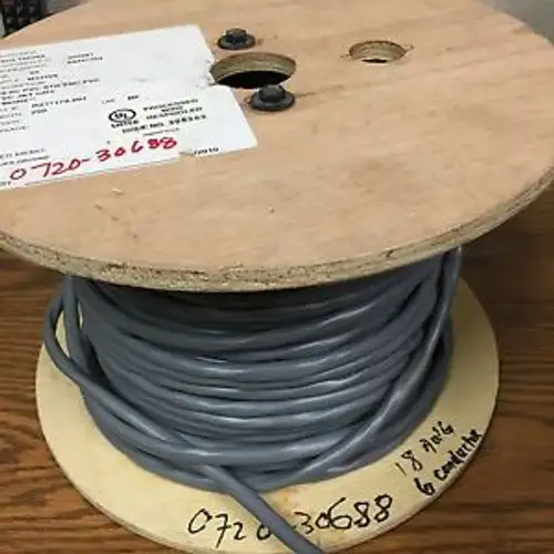 Alpha Wire M33506 18-6C Pvc Str Tnc Pvc Cable Gray 250 Ft