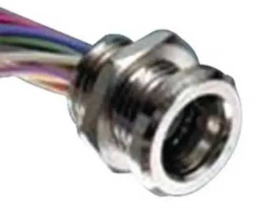 No. 08H3446 Qcm019Sc2Dc006F Circular Rcpt Cable Assbly 6In 30Awg Multi