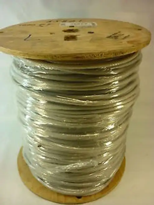 1000 West Penn Rg-11/U Coax 14 Awg Solid Bc Aluminum Foil & Braid Shield Jacket