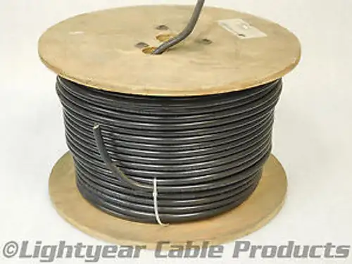 RG11U Coaxial Cable 95% AL shield black jacket 500 feet