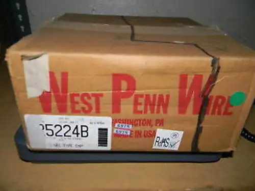 West Penn Wire 25224B 18/2 Stranded bare copper conductors unshielded w Jacket