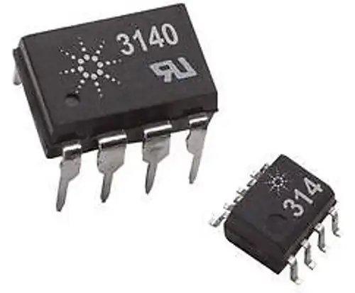 Pilote de grille d'optocoupleur AVAGO TECHNOLOGIES HCPL-3140-000E 3750 VRMS (50 pièces)
