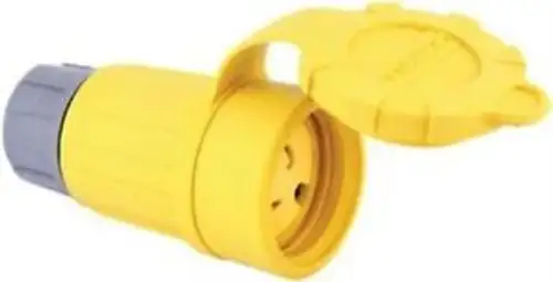 Hubbell Wiring Devices-27W47H-Electrical Ac Power Connector Receptacle 20A