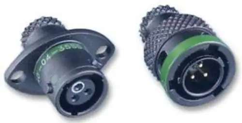 59M6138 Souriau-8Sta60205Sn-Circular Connector Receptacle 2-5 Flange