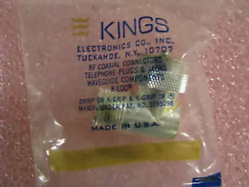 KINGS CONNECTOR PART # UG297A/U NSN: 5935-00-578-2746