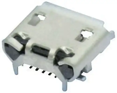 FCI 10103594-0001LF MICRO USB B RECEPTACLE 5POS SMT RT ANGLE (100 pieces)