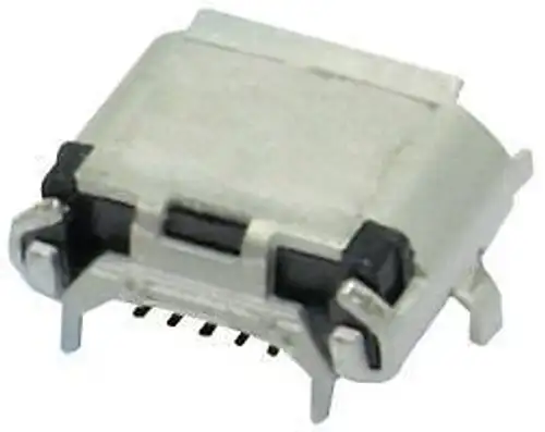 FCI 10103592-0001LF MICRO USB B RECEPTACLE 5POS SMT RT ANGLE (100 pieces)